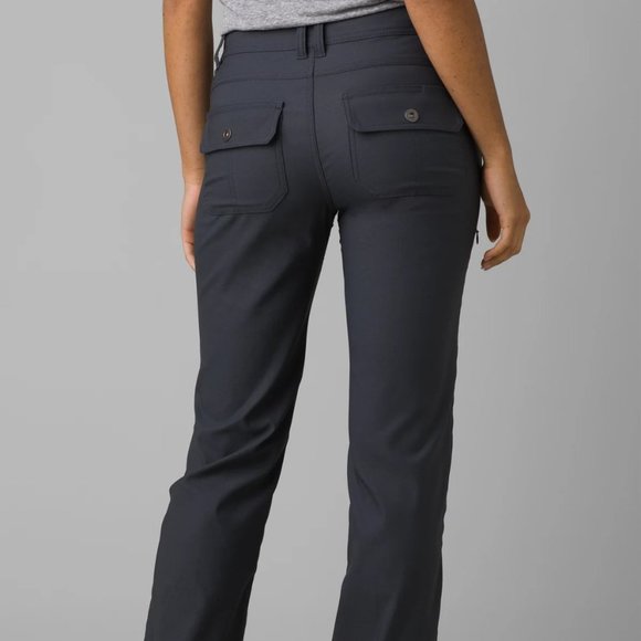 Prana Halle Hiking Convertible Pant in Coal Gray (Short Inseam) Size 12 NWT - Picture 2 of 13